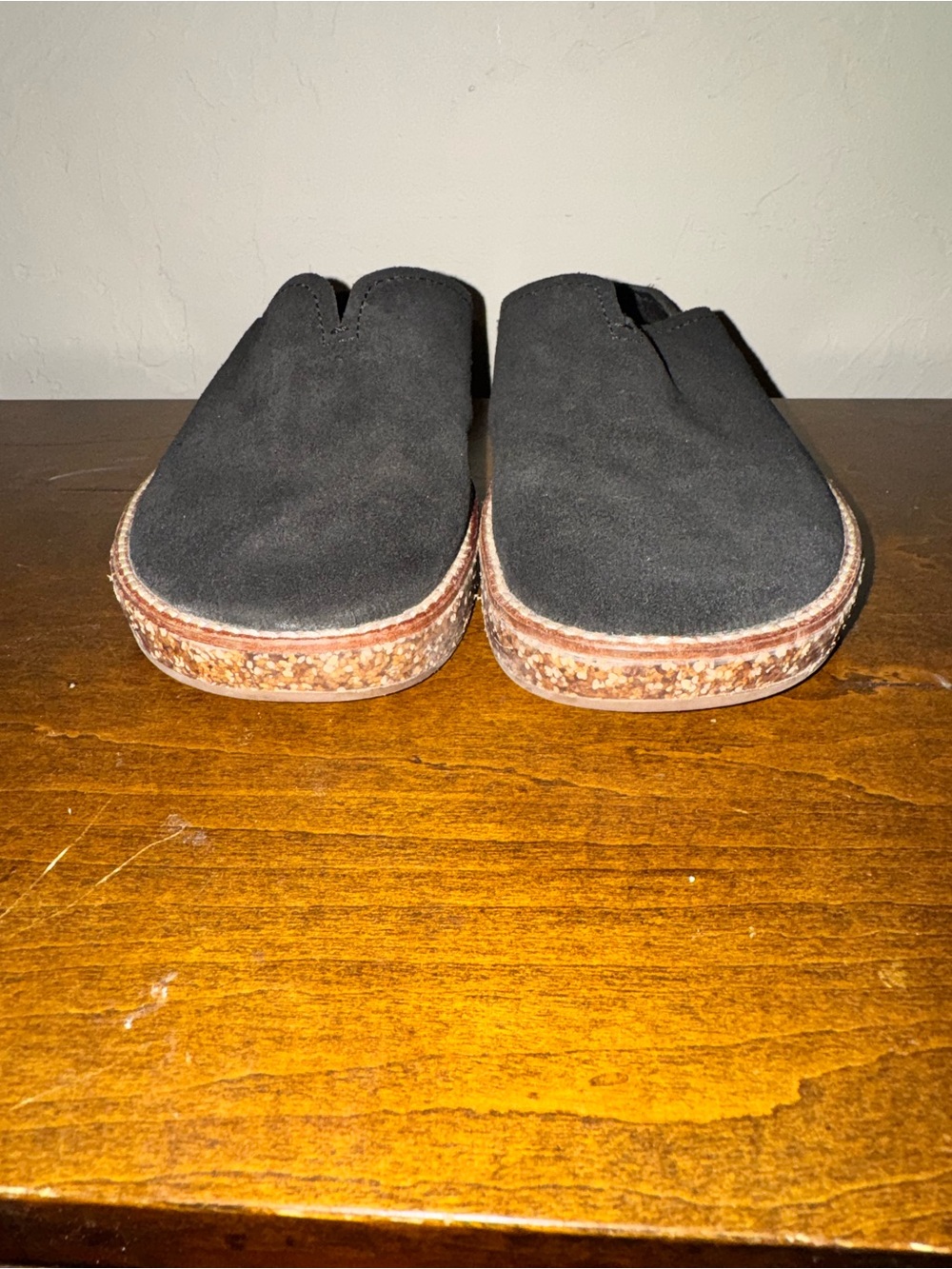 Lucky Brand Tamala Black Platform Mules - great condition